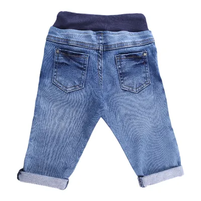 Calça Jeans Infantil Din Don Com Cós Ribana Calça Jeans Infantil Din Don Com Cós Ribana